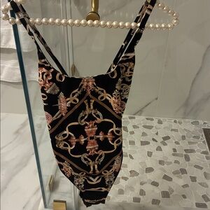HERMES swimsuit SIZE 40 (8) , pouch , box,NWT
